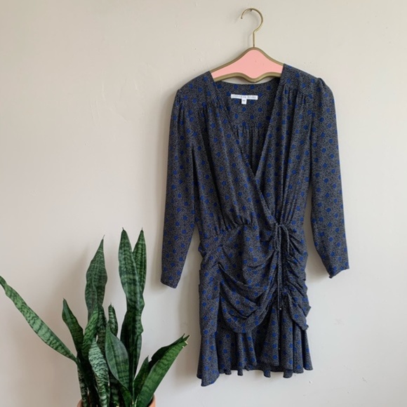 Veronica Beard Ruched Lou Lou Dress